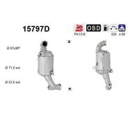 85 KW 115 CV CATALIZZATORE PER Citron C3 Aircross II 2R, 2C 1.6 BlueHDi 115