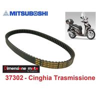 7302 - CINGHIA Trasmissione MITSUBOSHI per BENELLI Caffè Nero 125 dal 2008 >2012