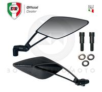 7340-7341 COPPIA SPECCHI RETROVISORI FAR VIPER 8 NERI DUCATI STREET FIGHTER 848