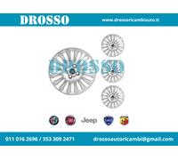 735501291 KIT 4PZ. COPRICERCHIO ORIGINALE COPPA RUOTA 15" FIAT GRANDE PUNTO EVO