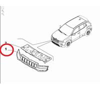 735774626 Griglia radiatore Jeep Avenger Originale