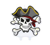 73584 - Candelina Torta Pirati a Strisce 11 x 12