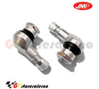 7363001 COPPIA VALVOLE PNEUMATICI 90° ARGENTO 11.3 MM YAMAHA