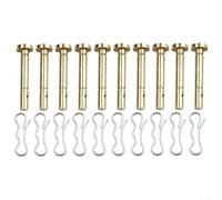 738 - 04155 per spazzaneve Craftsman, confezione da 10 pezzi con 10 punte, metallo, facile sostituzione, compatibile con i modelli 714 - 04040