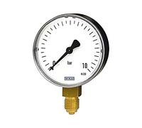 7386464 Classe manometro: 1,6 100 mm Filettatura: G 1/2 B 0-16 bar -20-60°C WIKA