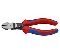 KNIPEX - Tronchese a tagliente laterale, esecuzione lucida, con molla 160