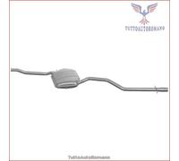 74.60.07 Silenziatore posteriore Imasaf per VOLVO V70 S70 850