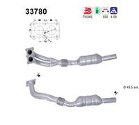 74 KW 101 CV CATALIZZATORE PER Seat Cordoba Vario 6K5 1.6i