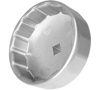 74 mm, 14 scanalature, strumento universale per la rimozione del filtro dell'olio, compatibile con BMW, Mercedes Benz, Audi, Porsche, Volkswagen, Sprinter, Mazda ecc.