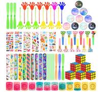 74 PCS Gadget Compleanno Bambini, Regalini Fine Festa Compleanno, Riempimento di Borse Regalo, Pinata Misto Assortimento Giocattolo Per Ragazza Ragazzo Regalo di Natale Carnevale