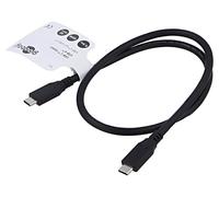 74190 Cavo USB 4.0 USB C-Spina, su entrambi i lati 0,5 m nero 40 Gbps Goobay