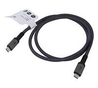 74211 Cavo USB 4.0 USB C-Spina, su entrambi i lati 1 m nero, grigio Goobay