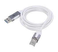 74378 cavo slim, connettore USB 3.0 RJ45, connettore USB A nichelato Goobay