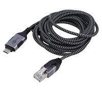 74404 cavo slim, connettore USB 3.1 RJ45, connettore USB C nichelato 3 m Goobay