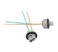 7440B LED Illumination Sockets 12V 10A | Heat Tolerant ABS Connectors with Wire | LED Lamp Holder for Industrial Equipment/Vehicles/Boats | 50W Capacity, 2 - Pack