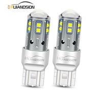 7443 LED Indicatore Auto Lampadina T20 Lampada Freno Hi Lo Beam 10-30V Bianco
