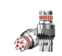 7443 W21/5W Lampadine LED Per Fanali Posteriori E Stop 1200LM Rosso T20 W21W 7440 LED Per Luci Posteriori Auto 12V fanale posteriore per auto(7443 W21/5W T20)