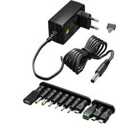 74436 4040849744365 Universal-Netzteil, 36 Watt (schwarz, 5V - 15V, max. 2,4A, i
