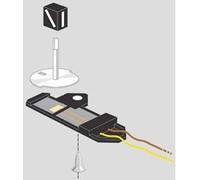 74470 MARKLIN COPPIA MARMOTTE ELETTRICHE ILLUMINATE PER DEVIATOI