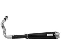 74501RBA - Scarico Completo Arrow Rebel Inox Dark Kawasaki Vulcan S 650 (14-16)