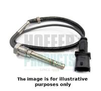 7452137E HOFFER Sensore, Temperatura gas scarico per FIAT,LANCIA,OPEL