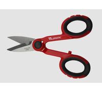 74557 Q.TA' 6 PL FORBICI P/ELETTRICISTA LAME DIRITTE INOX