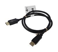 74751 cavo connettore Displayport, PVC L su entrambi i lati: 1 m nero Goobay