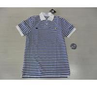 7484 NIKE INTER FC POLO RAPPRESENTANZA STRIPE SHIRT TEE COTTON COTON