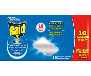 7499 Q.TA' 24 PIASTRINE DI RICAMBIO RAID 10