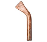 75-200 W punta di saldatura in rame per saldatore elettrico, riscaldata esternamente, ad alta potenza, forma a scalpello per saldatura su larga scala