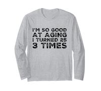 75 Anni 1945 Funny Legend 75th Birthday Born Day Maglia a Manica