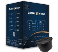 75 capsule caffè COFFEE WORLD gusto DOLCE E CREMOSO compatibili Dolce Gusto