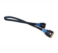 75 cm SlimSAS 4.0 SFF-8654 8i Cavo ad alta velocità PCIe 4.0 GPU esterno Riser Cable per PCIe Split Scheda Scheda Scheda Grafica Espansione