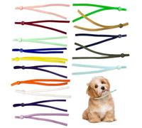 75 collari elastici per cuccioli, collari regolabili per il parto, bande di identificazione del parto, bande di identificazione multicolori, cinghie multiple per 10 cm, 15 colori