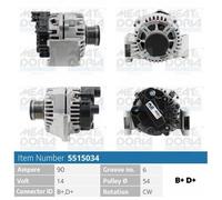 75 CV Alternatore per FIAT Qubo 225 1.3 D Multijet KW 55 CV 75