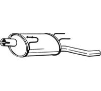 Silenziatore posteriore BOSAL 185-627