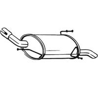 75 CV SILENZIATORE POSTERIORE PER VAUXHALL Corsa MK II (C) X01 1.7 DTi 16V KW 55