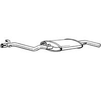 75 CV SILENZIATORE POSTERIORE PER VW Golf II 19E, 1G1 1.6 KW 55 CV 75