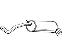 Bosal Marmitta IZAWIT 16.057 per VW Polo (9N) Polo Limousine (9A4, 9A2, 9N2, 9A6)