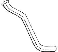 72 CV TUBO GAS SCARICO PER FIAT Ducato Furg 280 2.4 D KW 53 CV 72