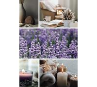 75 Day Soft Challenge Journal: Self Care Journey Flowers and Candles