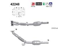 As Catalizzatore per Audi A3 Seat Skoda VW Caddy Golf 5 Touran 1,6