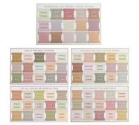 75 linguette della Bibbia, linguette della Bibbia per donne, etichette per indice, divisori per Bibbia, per studio dell'Antico e del Nuovo Testamento, con linguette della Bibbia laminate vuote (bianco