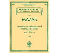 75 Melodious and progressive Studies Complete (Tascabile)