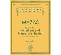 75 Melodious And Progressive Studies, Op. 36: Book 1