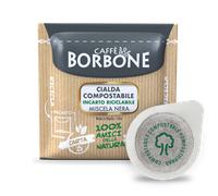 750 CIALDE IN FILTRO CARTA CAFFE' BORBONE MISCELA NERA ESE 44MM FRESCHE NERO