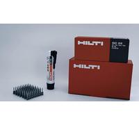 750 HILTI chiodi bulloni X-GN 39MX + cartuccia gas GC22