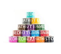 750 Home Moving Labels for 4 Bedroom House. 50 Labels Per Room 15 Pre-Printed Color Coded Labels includes Fragile moving stickers for Movi