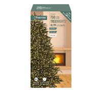 750 LED Albero Di Natale Luci Timer Multi Azione Di Premier - Bianco Caldo