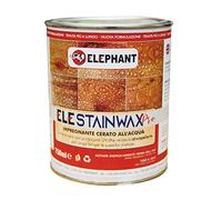 750 ml | Impregnante CERATO WAX per legno all'acqua - ELE STAINWAX PRO (Mogano)